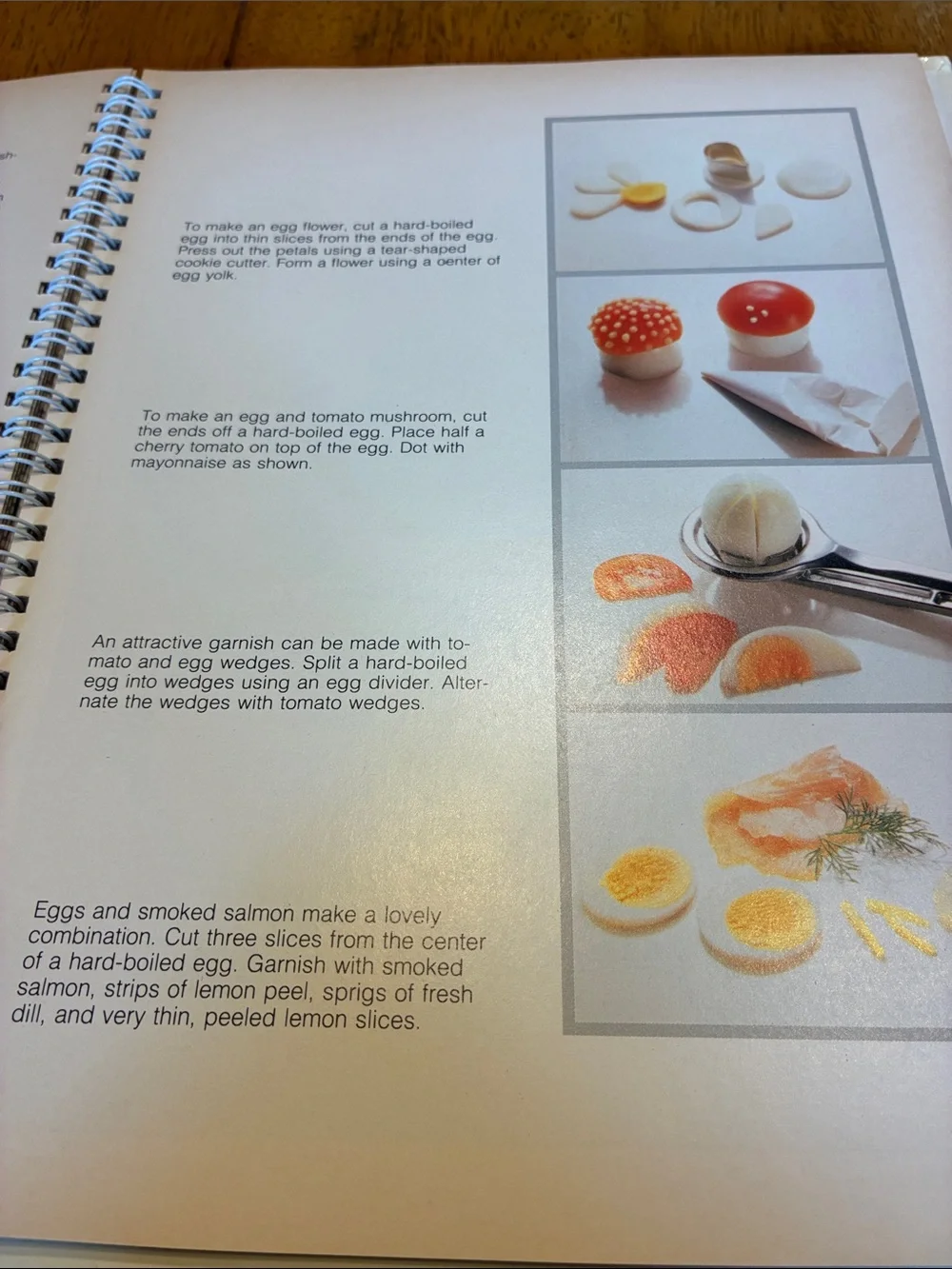 Vintage Garnishing Cookbook